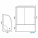 Royal Bath RB 8120BK3-WT L Royal Bath RB 8120BK3-WT L