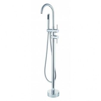 Смеситель Bolu bl-2607 хром для ванны напольный Смеситель Bolu bl-2607 хром для ванны напольный