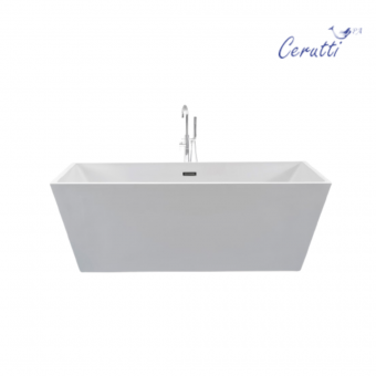 Отдельностоящая акриловая ванна Ceruttispa Lesina 1700x750x600 Отдельностоящая акриловая ванна Ceruttispa Lesina 1700x750x600