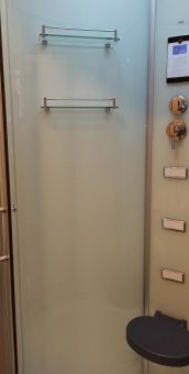 Frank F605 с баней 90х90 см