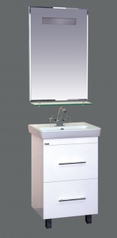Мебель для ванной Misty Елена 70 оранжевая Мебель для ванной Misty Елена 70 оранжевая