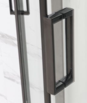 Frank F418R Black правосторонняя 100х80х220 см Frank F418R Black правосторонняя 100х80х220 см