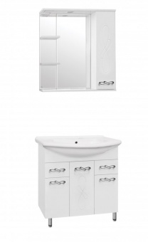 Мебель для ванной Style Line Венеция-75 ,белая Мебель для ванной Style Line Венеция-75 ,белая